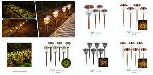 Solar Path Lights