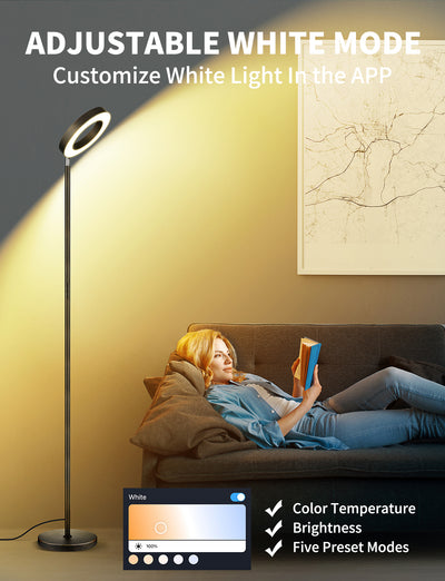 RGB & White Smart Floor Lamps